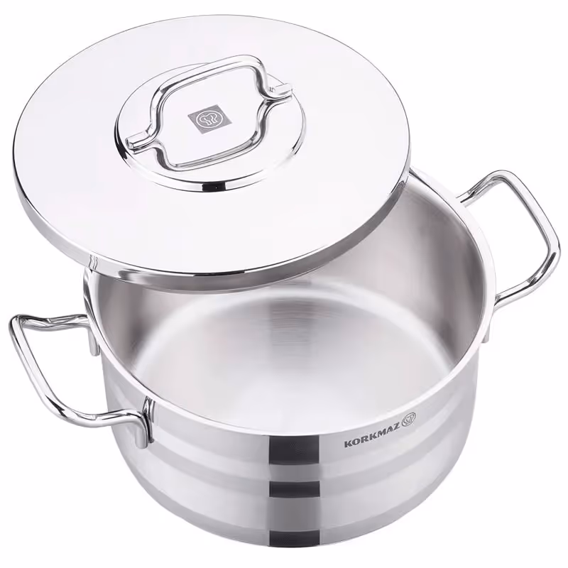 Faitout 24Cm Korkmaz Astra - A2025 Argent 3