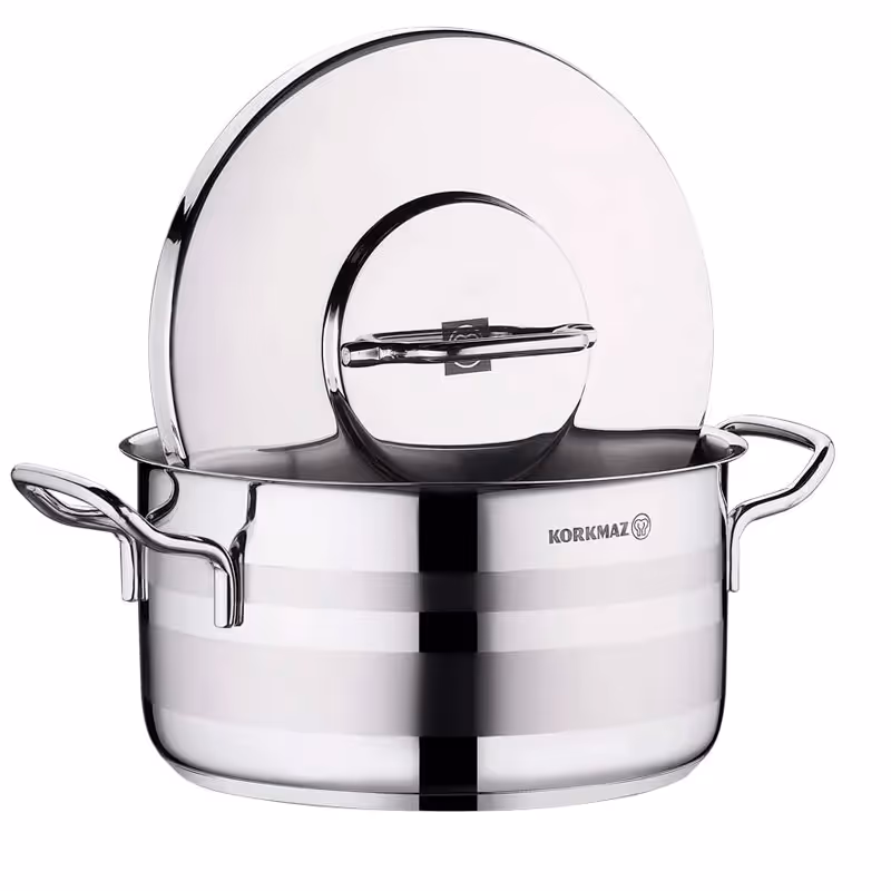 Faitout 24Cm Korkmaz Astra - A2025 Argent 4