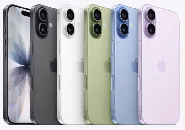 iPhone 17 256GB Vert / Blanc / Bleu / Mauve - Apple 7