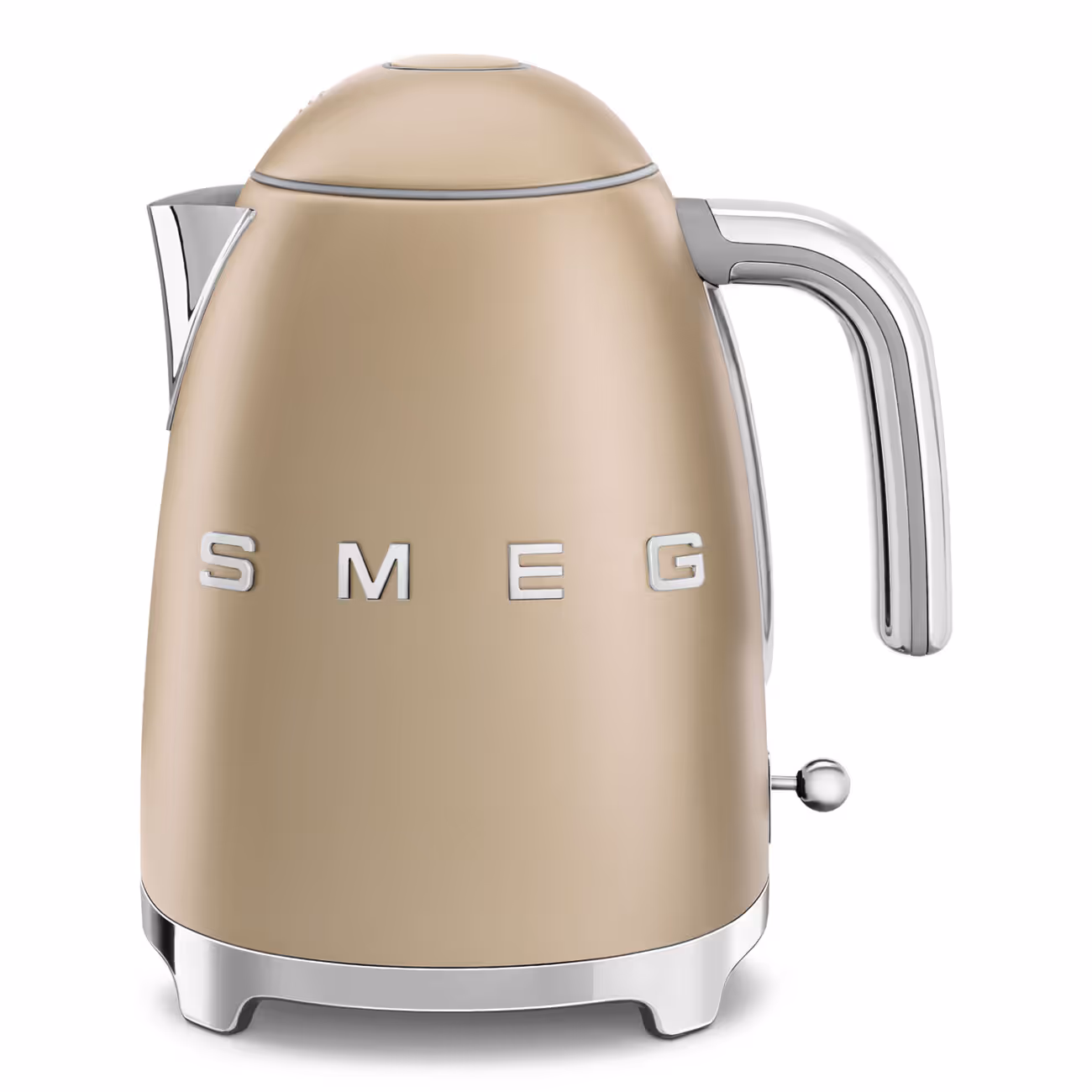Bouilloire électrique SMEG 1,7 L Champagne mat 2400 W - KLF03CHMEU