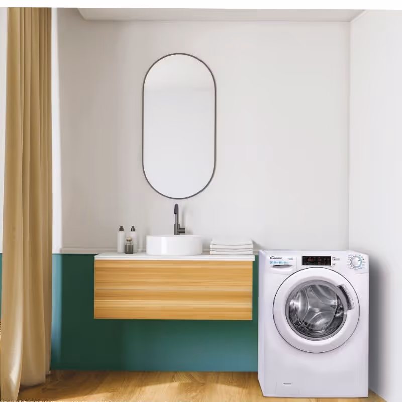 Lave Linge Frontal CANDY 8 Kg CS 1282DW4-S Blanc