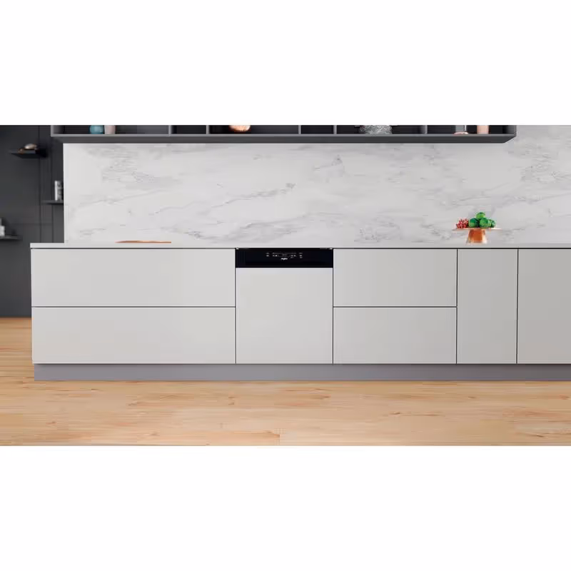 Lave Vaisselle Semi-Encastrable WHIRLPOOL WBC3C26B 14 Couverts