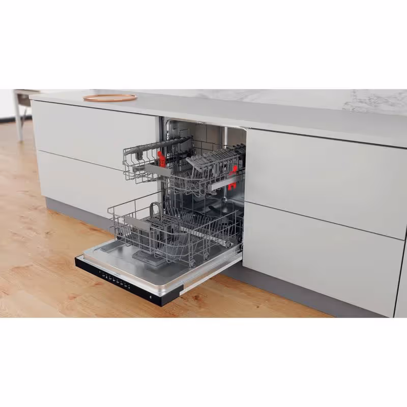 Lave Vaisselle Semi-Encastrable WHIRLPOOL WBC3C26B 14 Couverts