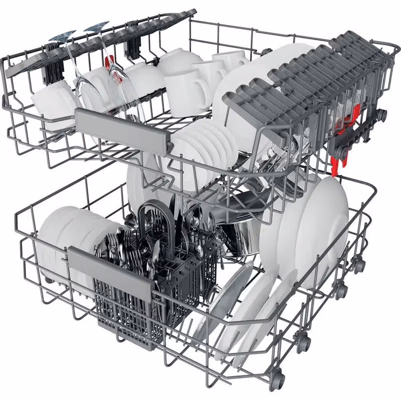 Lave Vaisselle Semi-Encastrable WHIRLPOOL WBC3C26B 14 Couverts