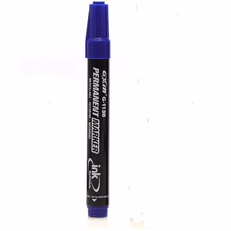 Marqueur Permanant CD Gxin G107 - Bleu