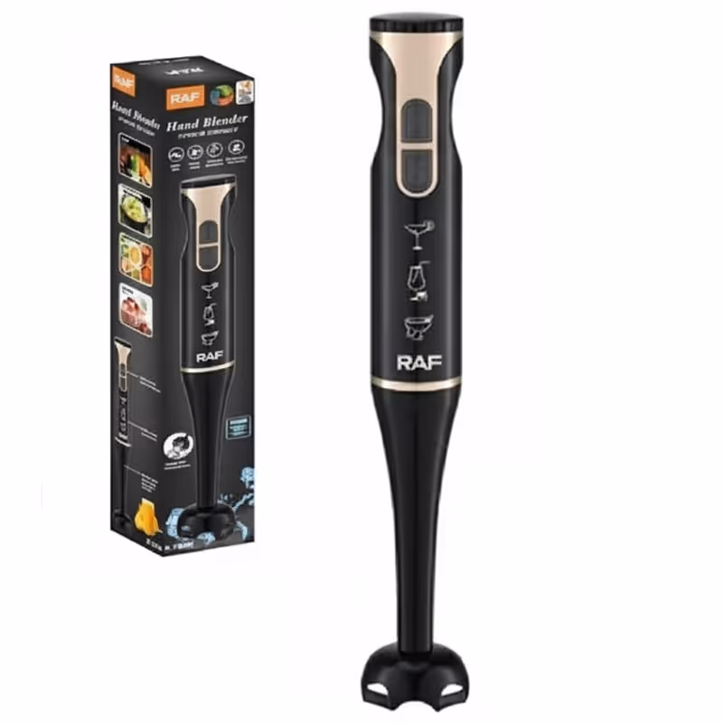 Mixeur Plongeant RAF 800W -  R.290B Noir 3