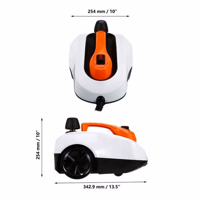 Nettoyeur à vapeur Decakila 1.5 L - 1800 W Inox KEEN017W  2