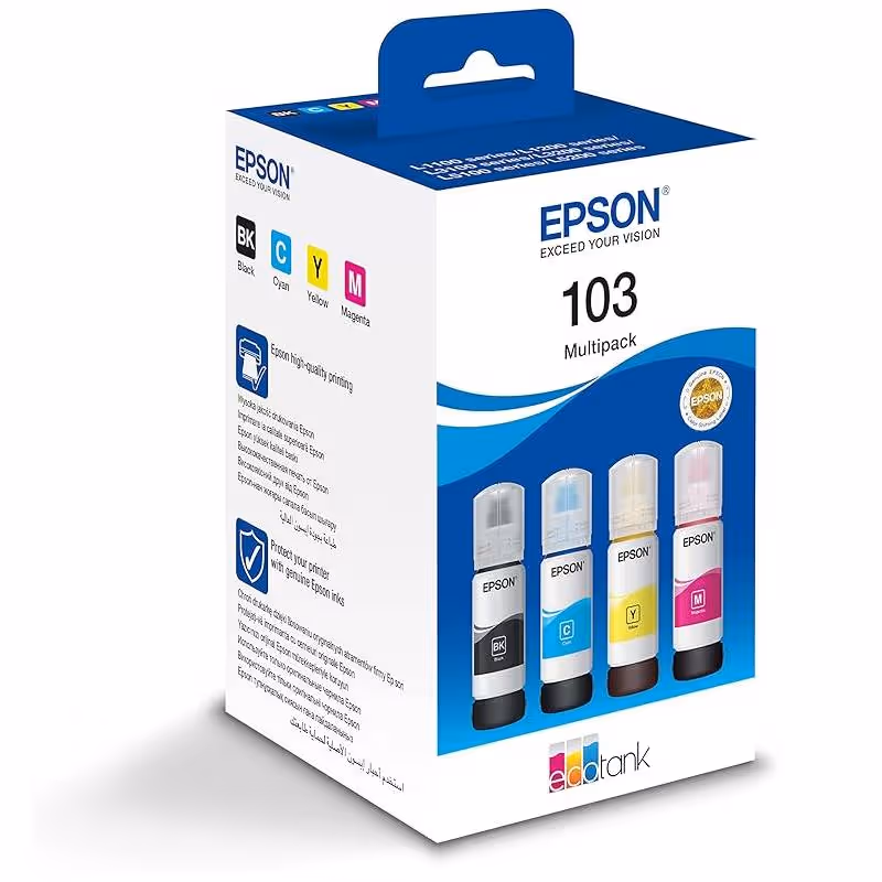 Pack de 4 Couleurs D'origine 103 EPSON