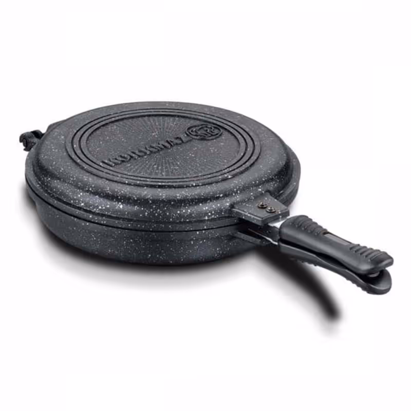 Poêle Grill Ronde Korkmaz 28 cm Noir