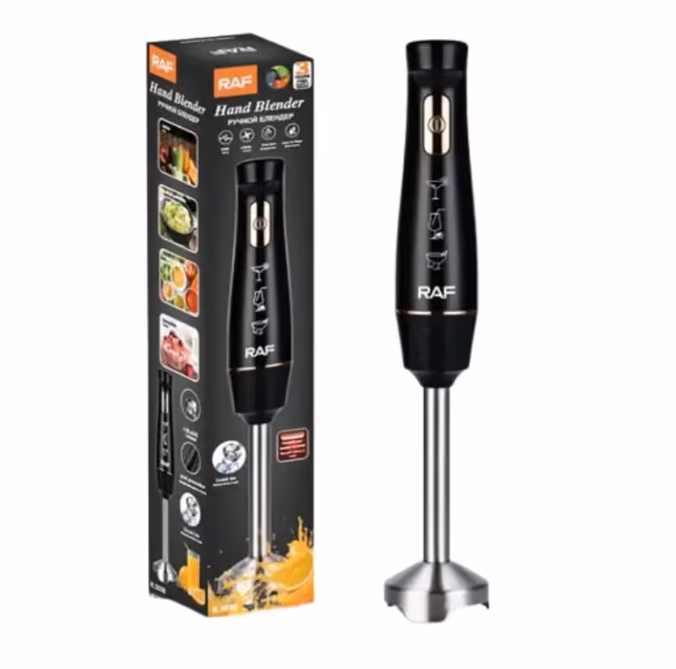 Mixeur Plongeant 800W Raf - R.303B Noir