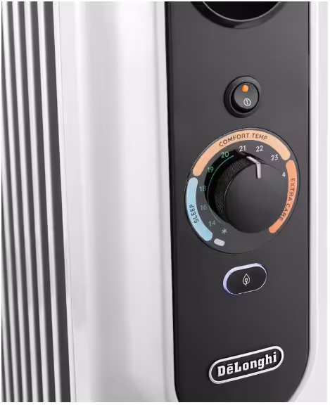 Radiateur Bain d'huile DELONGHI RadiaS Easytronic TRRSE1225  2500W - 12 éléments Blanc 1