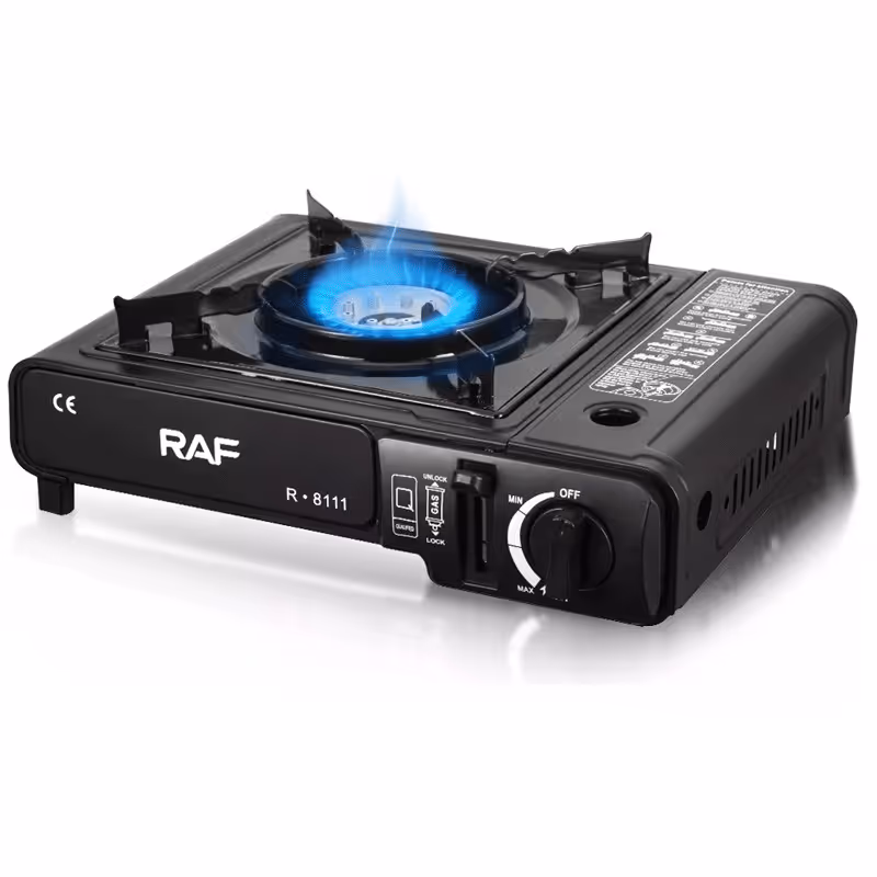 Réchaud à Gaz 1 Foyer Raf - R.8111 Noir