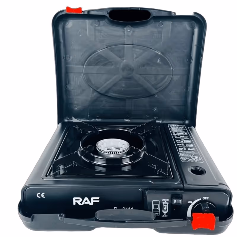 Réchaud à Gaz 1 Foyer Raf - R.8111 Noir