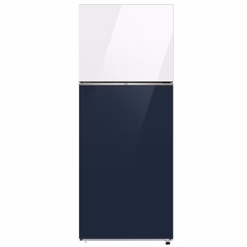 Réfrigérateur 415 Litres NoFrost Samsung - RT42CB66448AEL Blanc & Bleu Marine 2