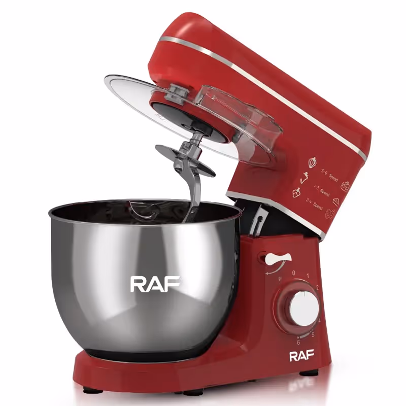 Robot Pétrin 1400W Raf - R.6618R Rouge