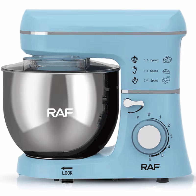 Robot Pétrin 1400W Raf - R.6618LB Bleu