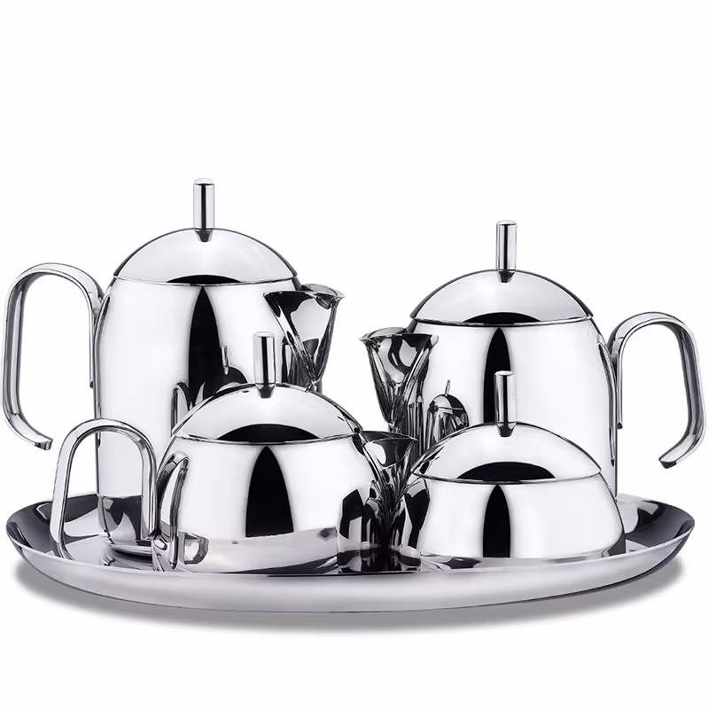 Service à Thé Pera 9 Pièces Korkmaz - A280 Inox
