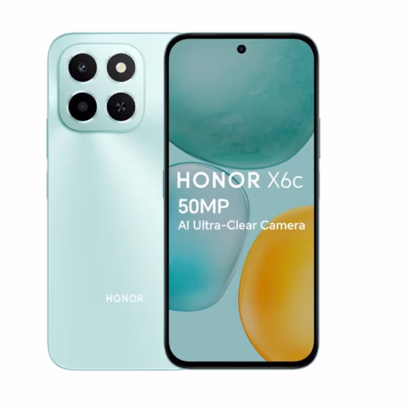 Smartphone HONOR X6c 12 GB (6+6) / 128GB Cyan