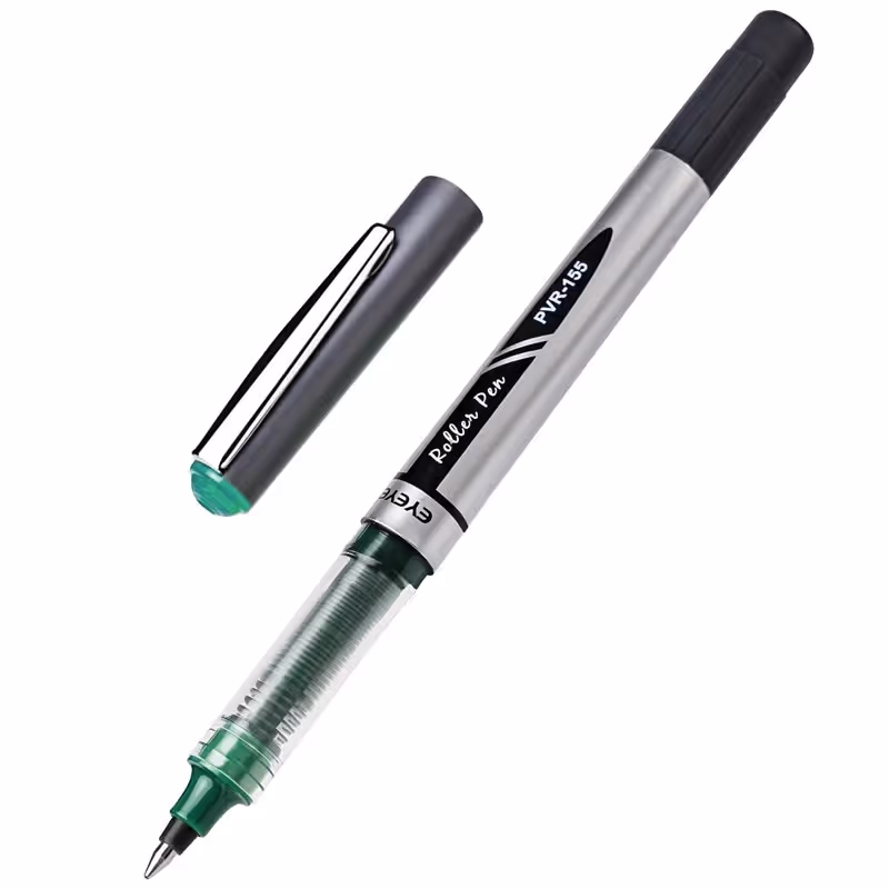 Stylo Gel Point Fine PVR155 / 0.7mm / Vert