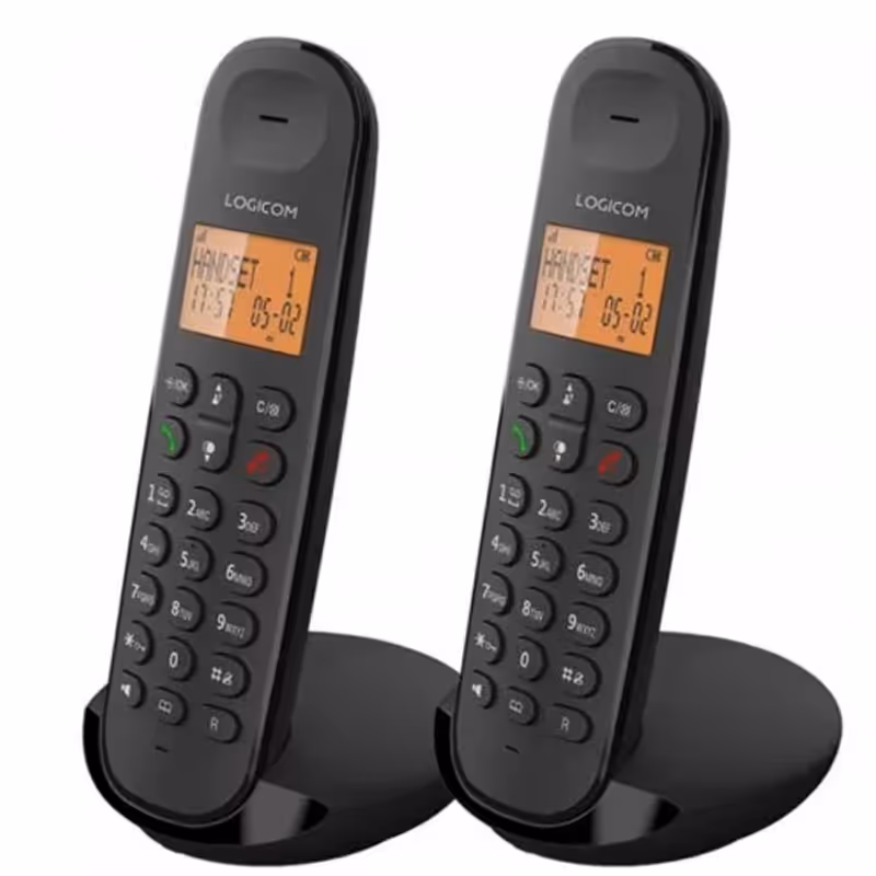 Téléphone Fixe sans fil Logicom  ILOA 250 Noir 1