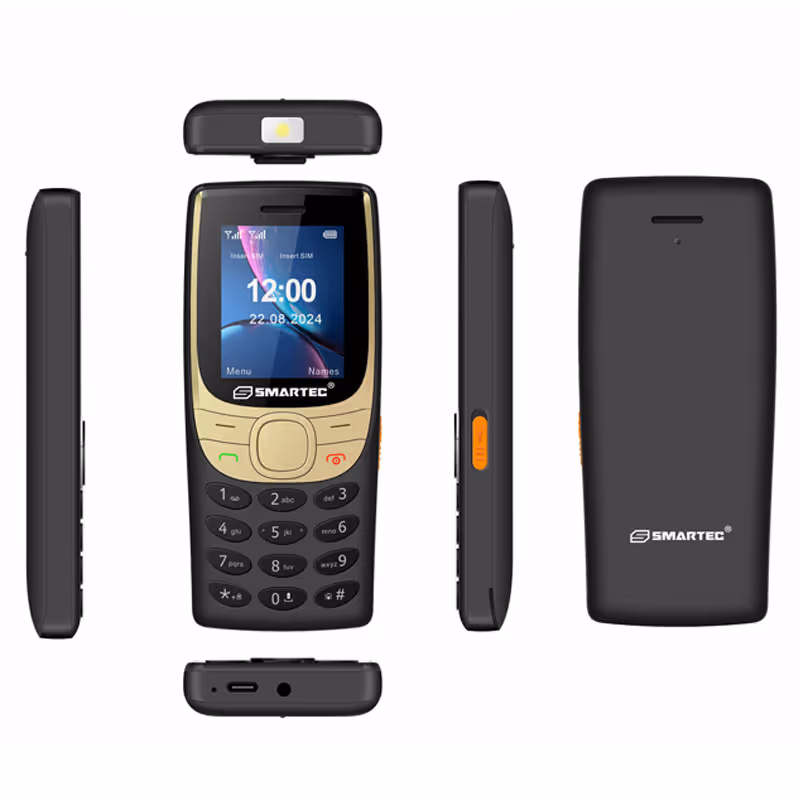 Téléphone Portable SMARTEC V1 - Noir
