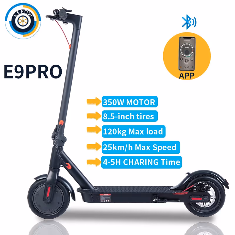 Trottinette Électrique KEPOW E9PRO6 AH Noir