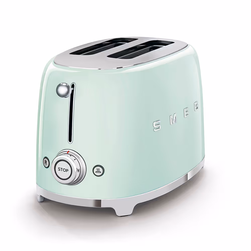 Grille Pain SMEG 2 Tranches 950W vert pastel
