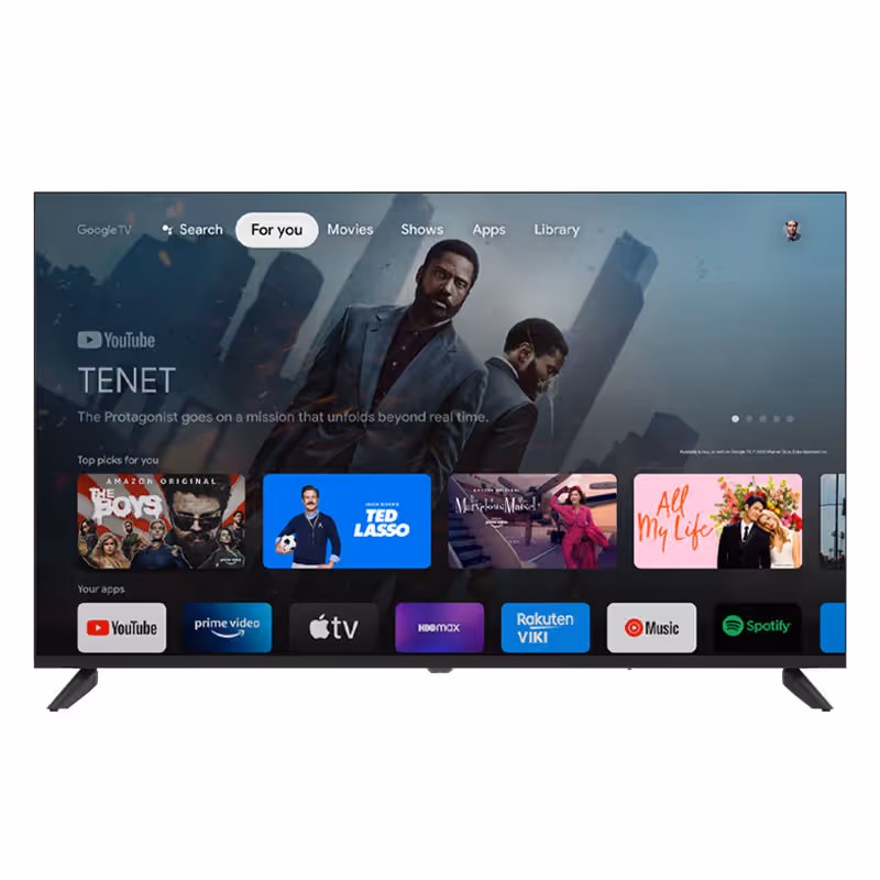 TV TELEFUNKEN 50" Smart Google TV W3HF FULL HD Écran LED 2