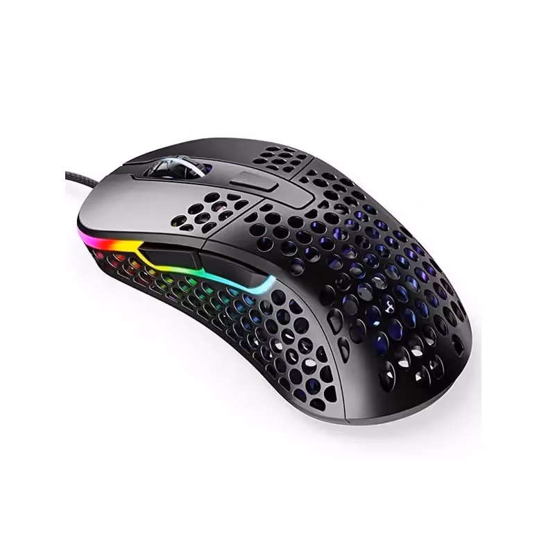 Xtrfy M4 RGB, Souris Gamer Noir de 16000 dpi réglable avec 6 boutons