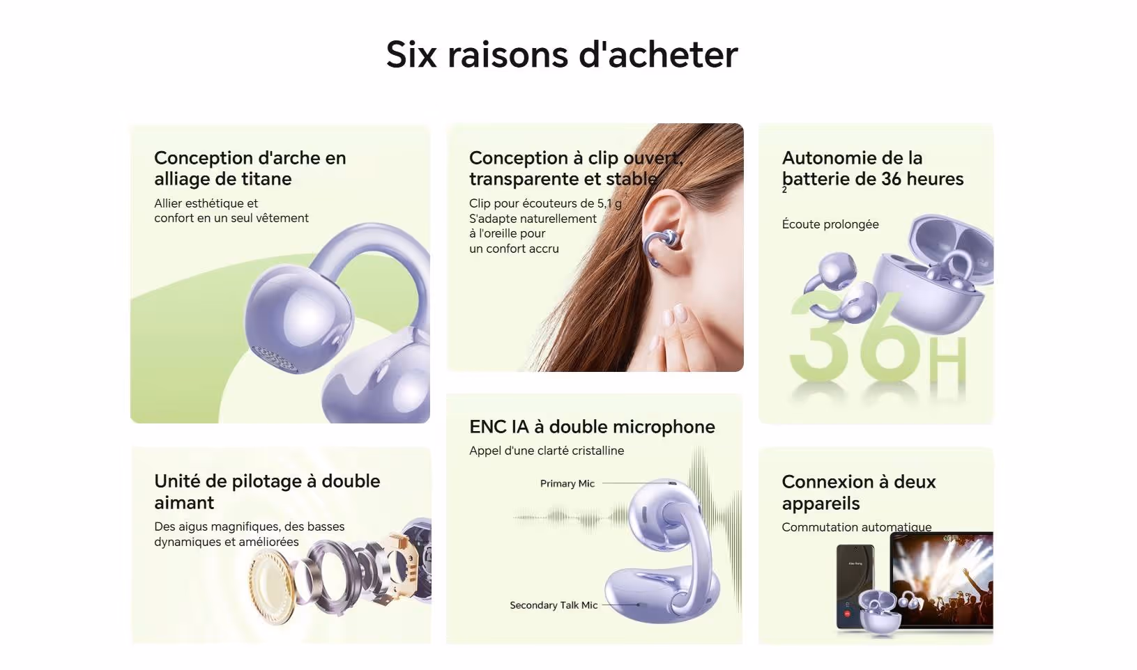 Honor Choice Lchse Earbuds Clip prix tunisie 1.jpg